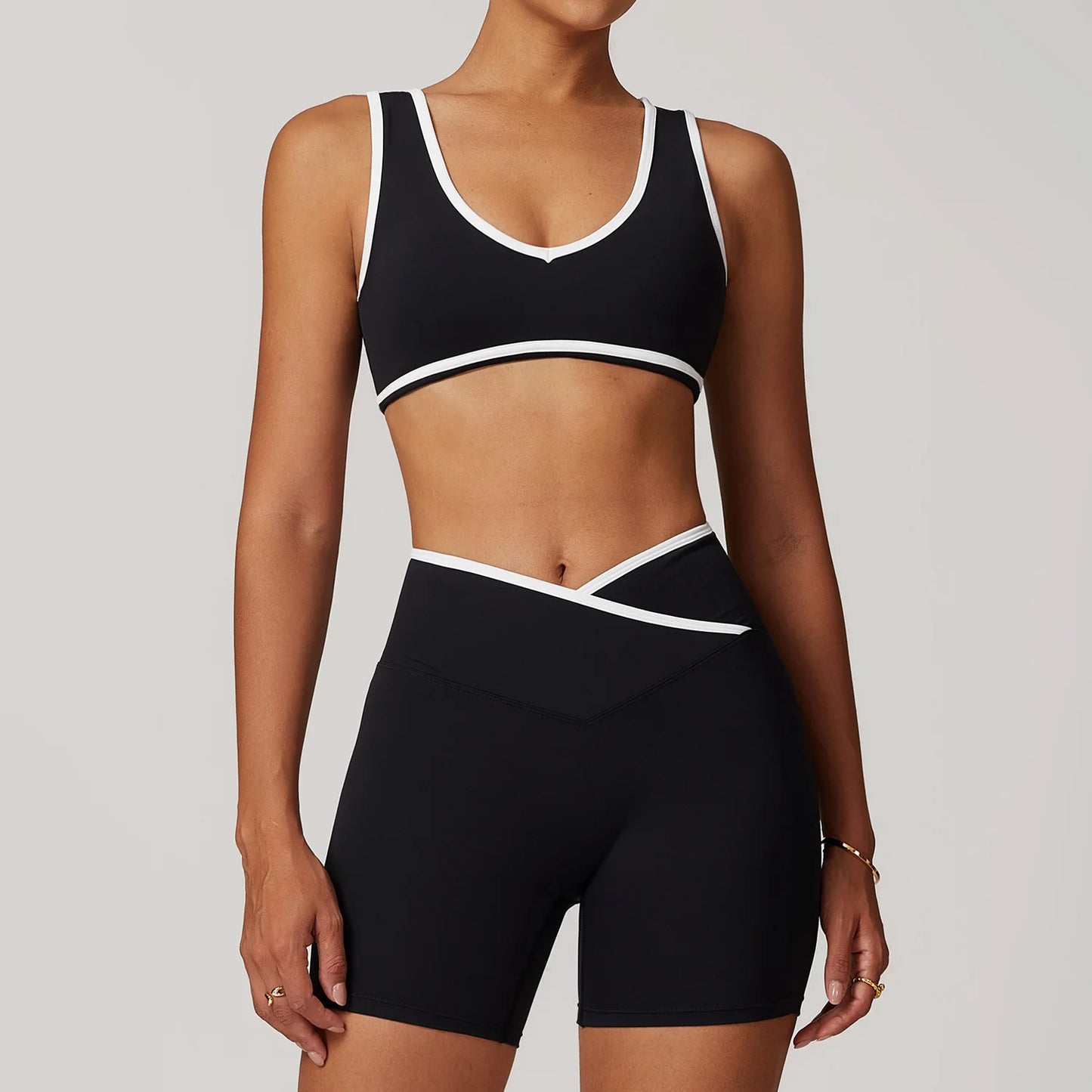 2 Pieces Yoga Set Workout Outfits Fitness Sportswear Gym Tracksuit High Waist Leggings Sports Bra Athletic Wear Women Clothes